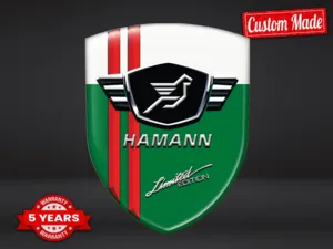 Hamann Domed sticker High-End Look Custom Vehicle Labels